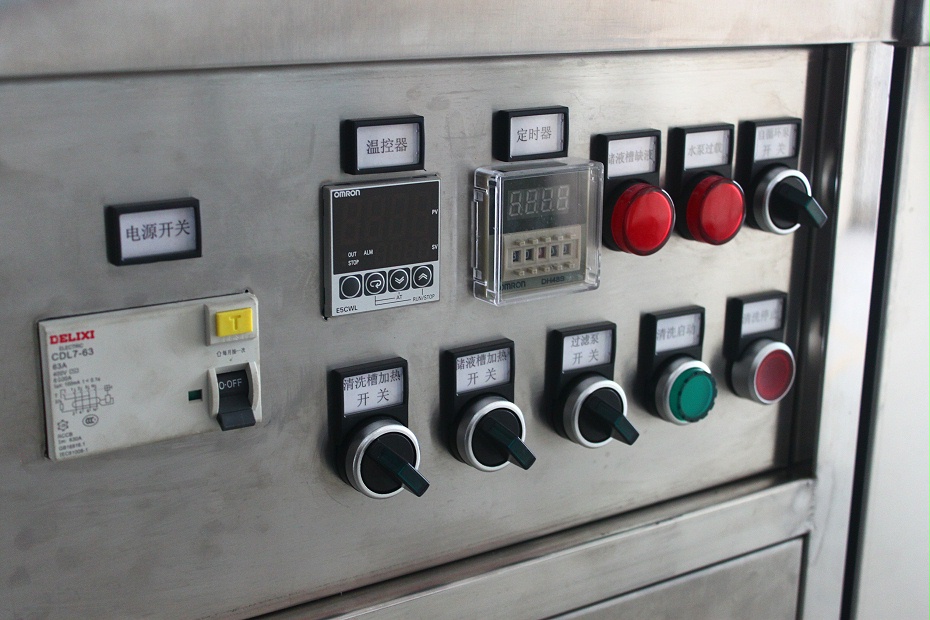 單槽超聲波清洗機控制面板 單槽超聲波清洗機控制面板
