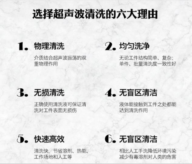 選擇超聲波清洗機的六大理由 選擇超聲波清洗機的六大理由